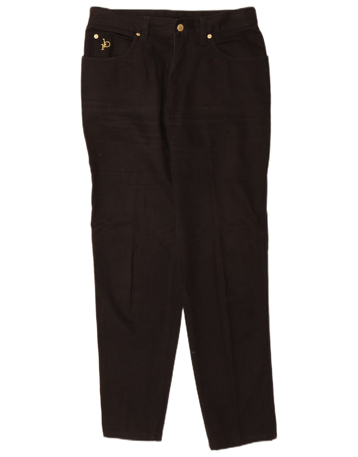 Roccobarocco Womens Tapered Jeans EU 40 Medium W32 L30 Black