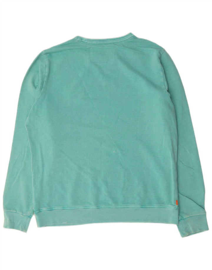 Superdry Mens Sweatshirt Jumper 3XL Green Cotton