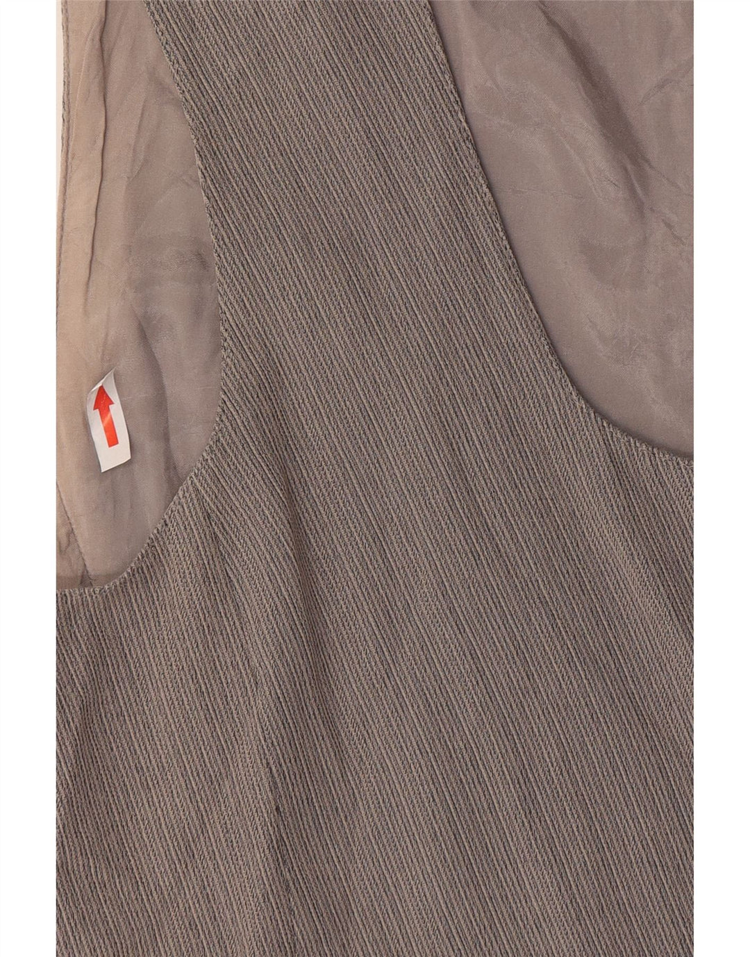 Marella Womens Waistcoat UK 12 Medium Grey