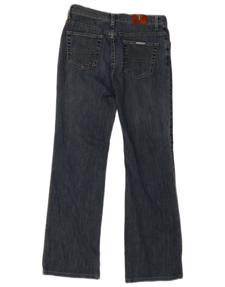 TRUSSARDI Damen Bootcut Jeans W27 L29 Blaue Baumwolle