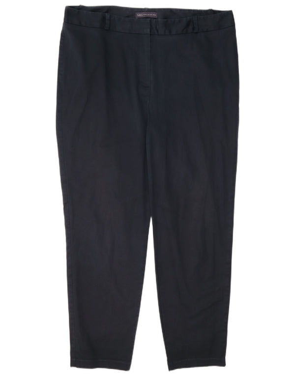 Γυναικεία Casual Παντελόνια Marks & Spencer UK 16 Large W38 L28 Navy Blue