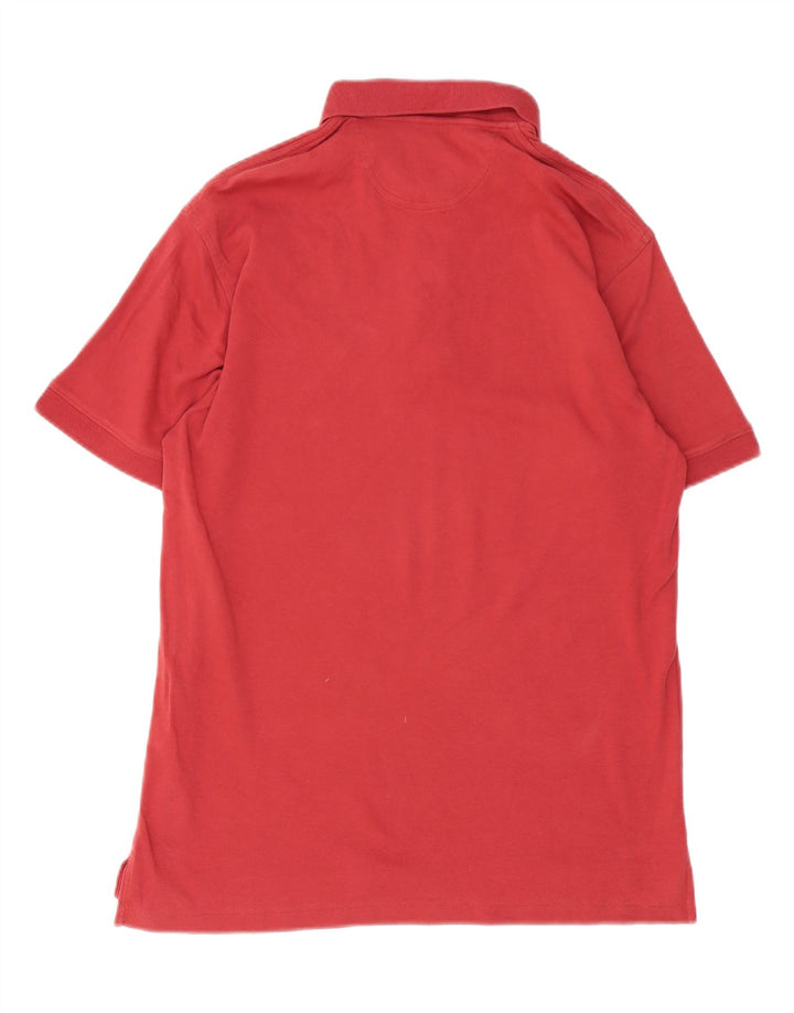 Eddie Bauer herre poloshirt Medium rød bomuld