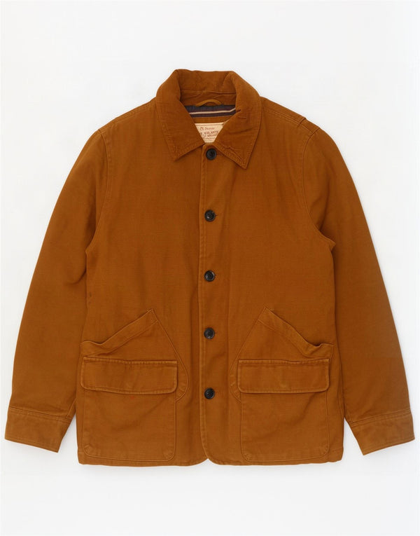 Fat Face Mens Utility Jacket UK 38 Medium Brown Cotton