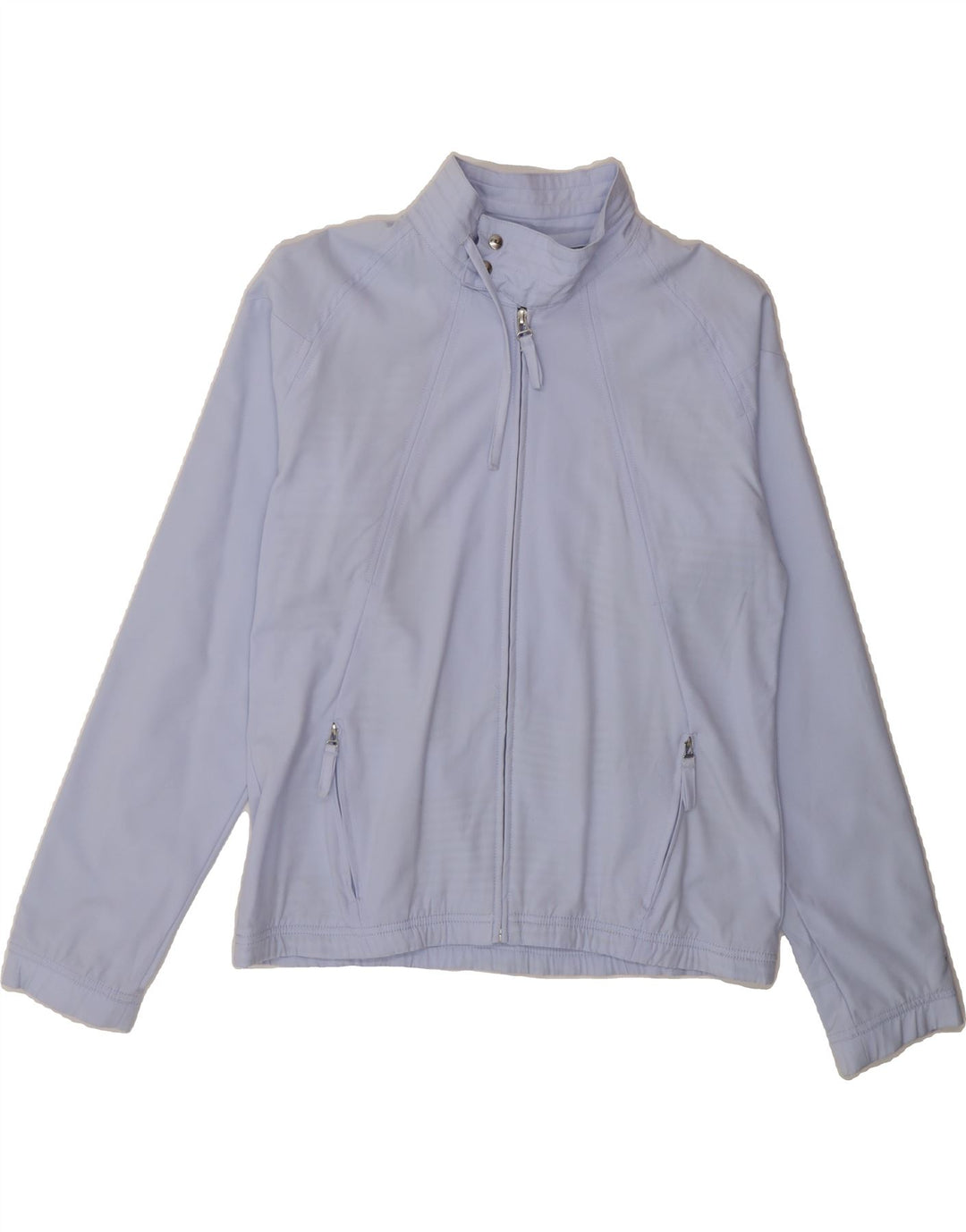 FILA Womens Tracksuit Top Jacket UK 14 Large Blue Polyester Vintage Fila and Second-Hand Fila from Messina Hembry 
