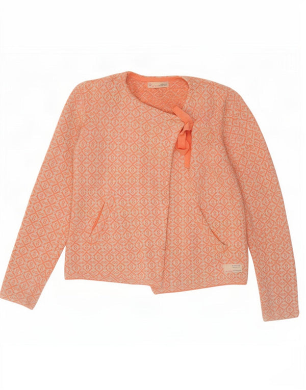 Pulover cardigan supradimensionat pentru femei Odd Molly Mărimea 2 portocaliu mediu geometric
