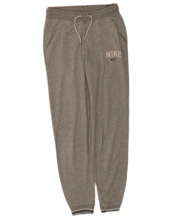 Nike Womens Tracksuit Trousers Joggers UK 4 XS  Grey Cotton