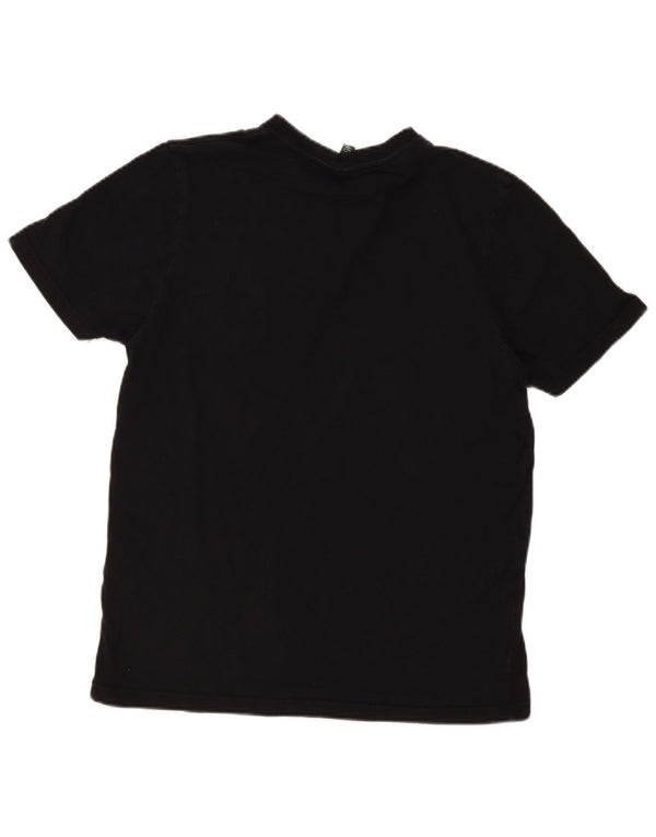 Ellesse Mens Slim Fit T-Shirt Top Large Black Cotton