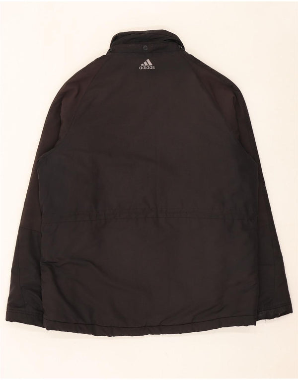 ADIDAS Veste coupe-vent pour hommes UK 40 Large Noir Polyester