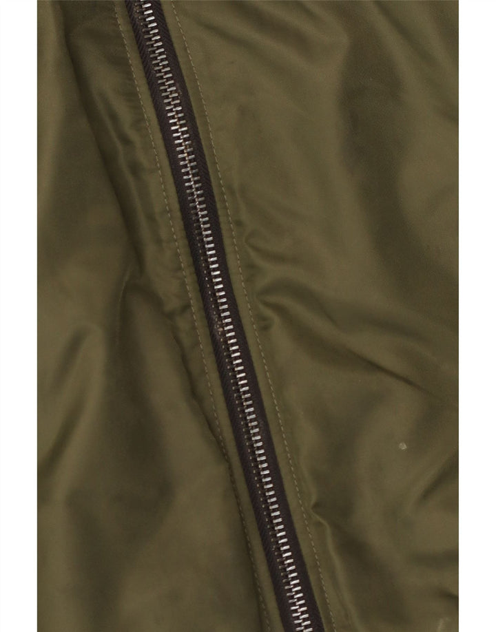 Giubbotto bomber militare da uomo Superdry UK 38 nylon kaki medio