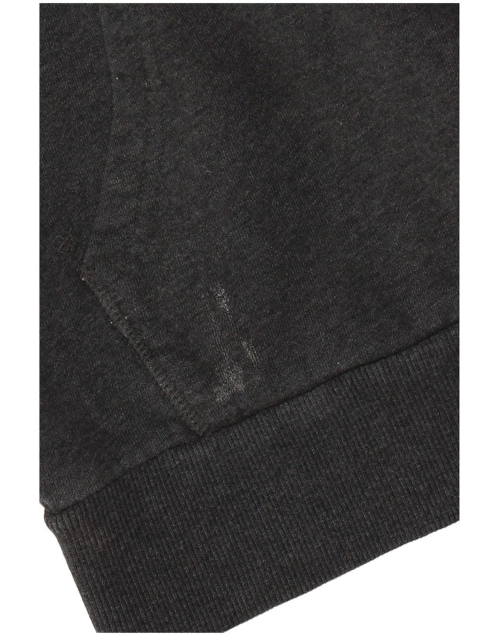 Ellesse Herren-Kapuzenpullover mit Grafik, mittelgraue Baumwolle