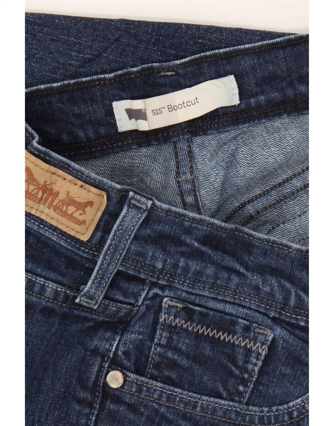 Levi's Dame 515 Bootcut Jeans W30 L31 Blå