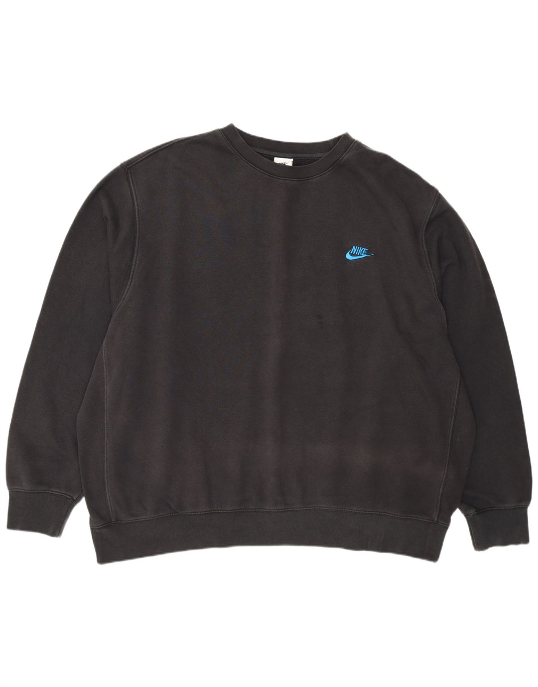 Nike Mens Sweatshirt Jumper 2XL Black Cotton