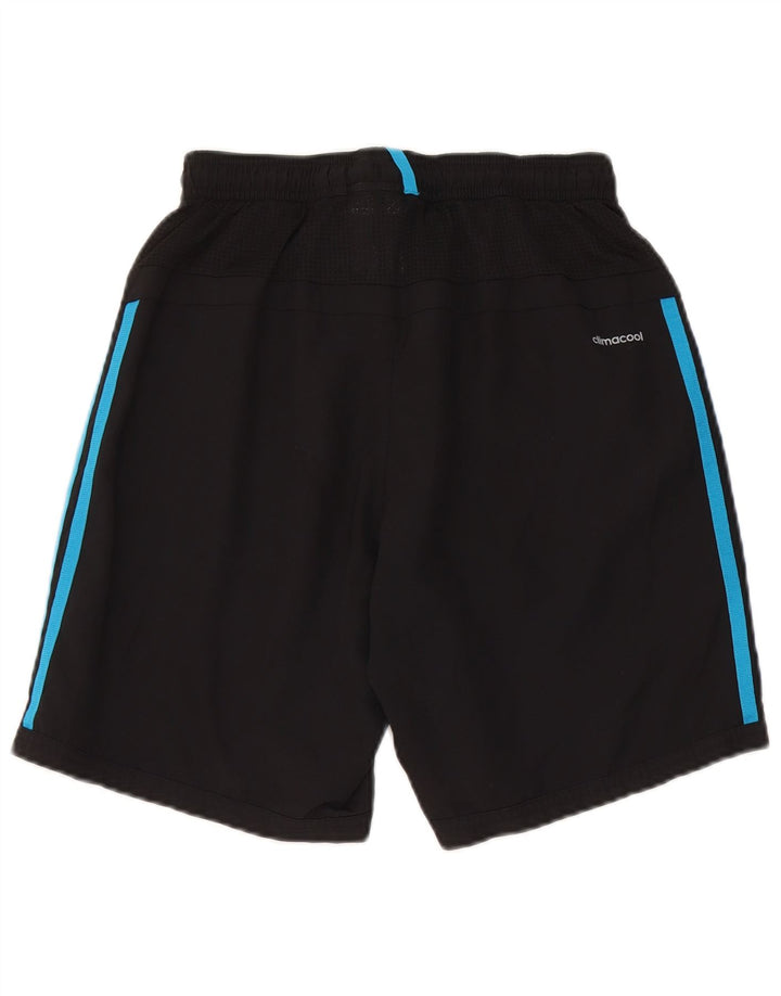 Pantaloncini sportivi ADIDAS Climacool da uomo piccoli in poliestere nero