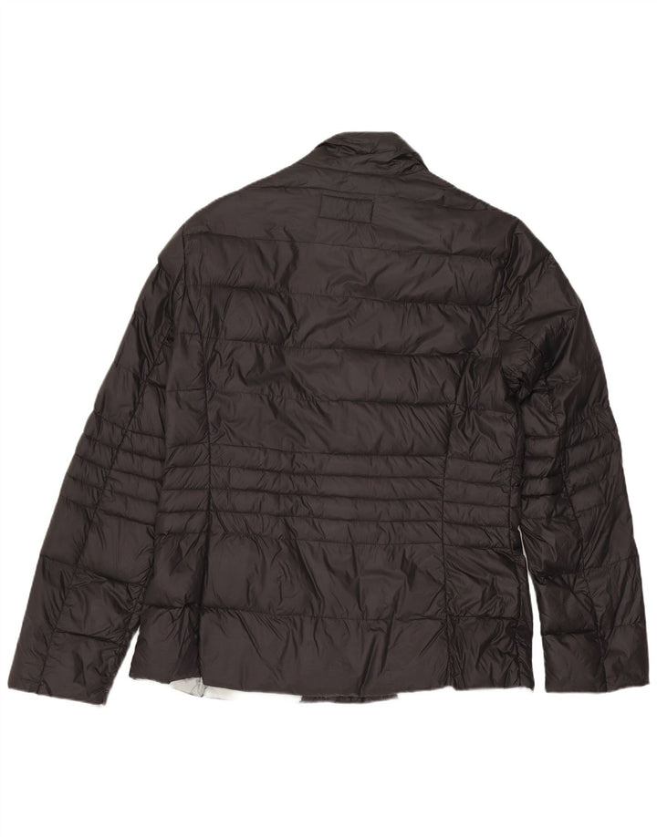 Giacca imbottita da donna Laura Ashley UK 12 media nera