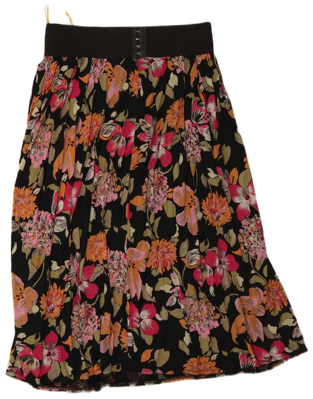 VINTAGE Womens Flared Skirt W30 Medium Multicoloured Floral