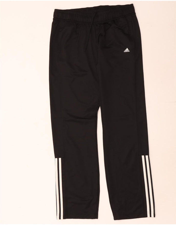 Pantaloni da tuta da donna Adidas UK 12/14 Medium Nero Poliestere