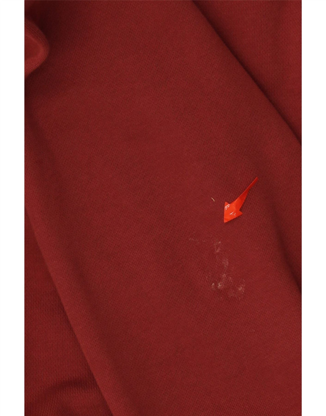 NIKE Womens Oversized Graphic Sweatshirt Jumper UK 14 Medium Maroon Vintage Nike and Second-Hand Nike from Messina Hembry 