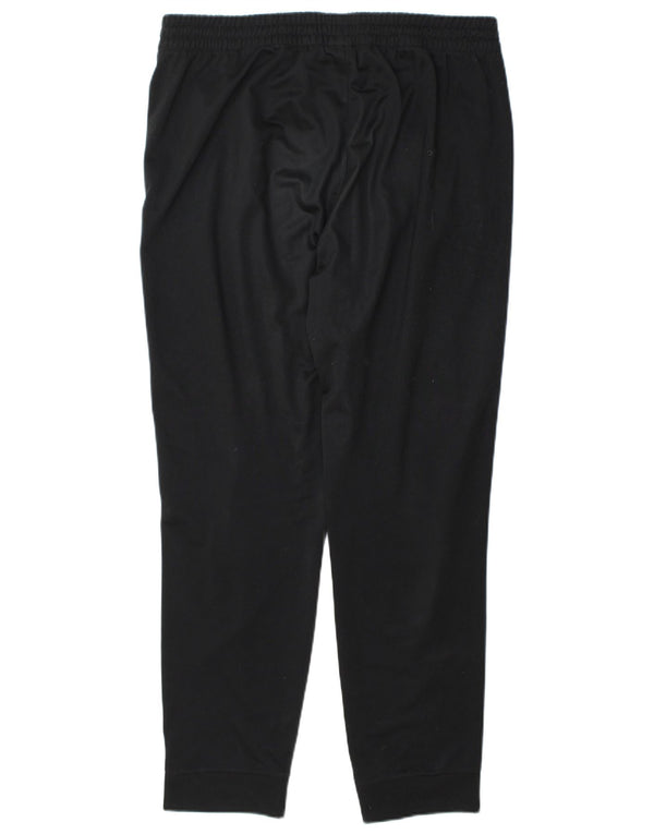 Adidas Mens Treino Calças Joggers Grande Poliéster Preto
