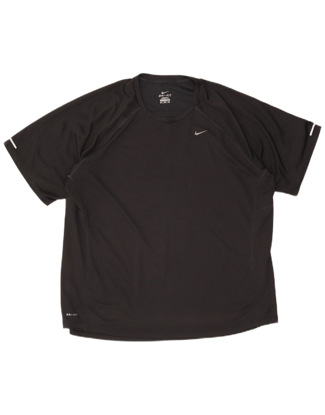 Nike herre Dri Fit T-shirt top 2XL sort polyester