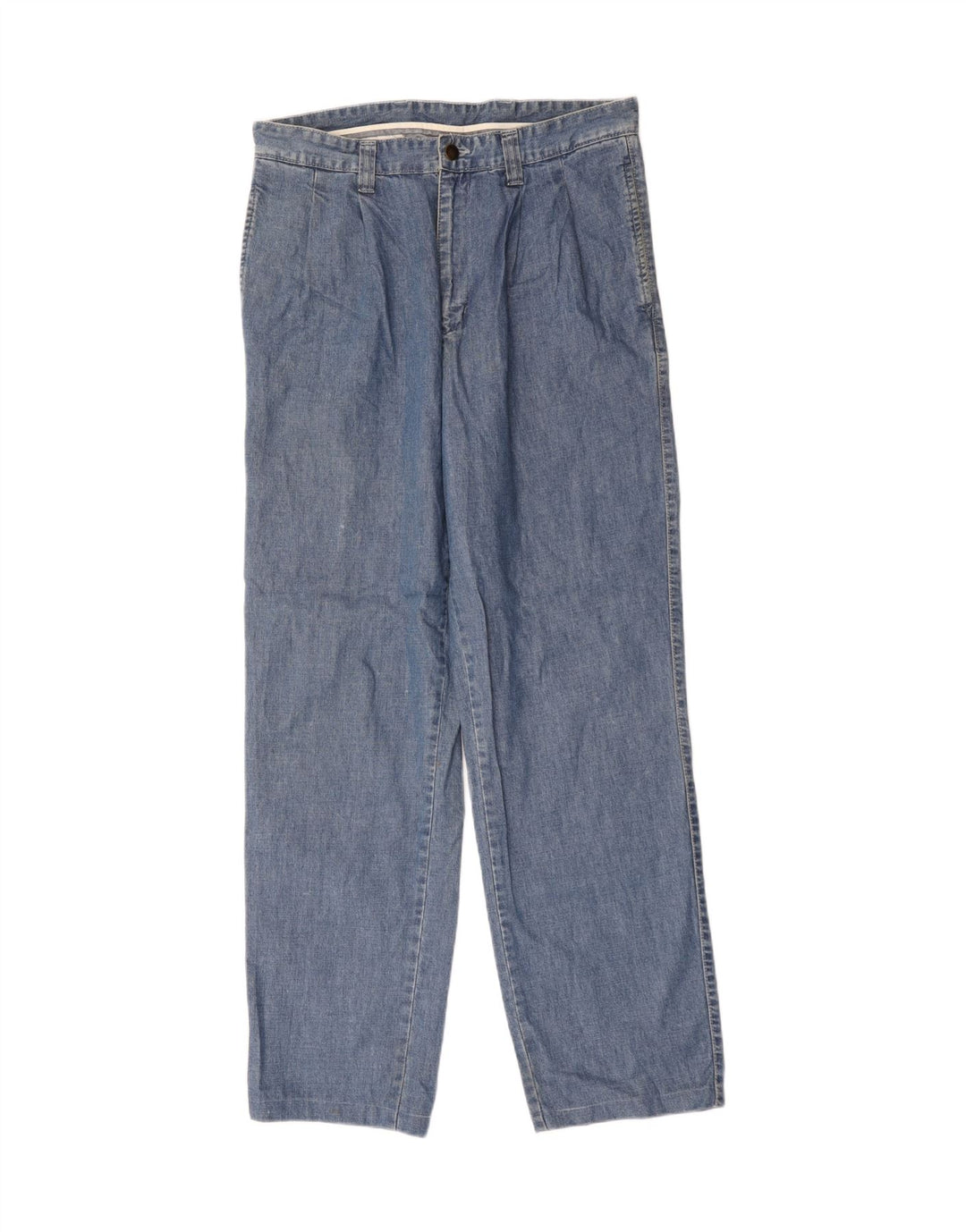 Jeans dritti vintage da donna W33 L34 Blu