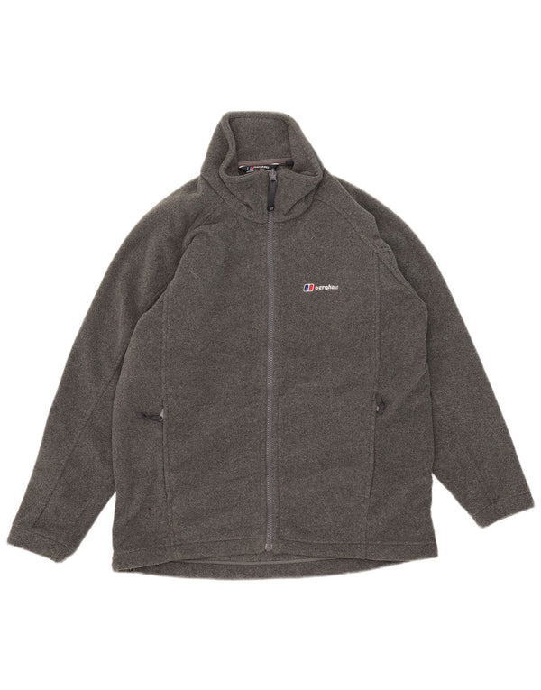 Berghaus Mens Liner Fleece Jacket UK 36 Small Grey Polyester