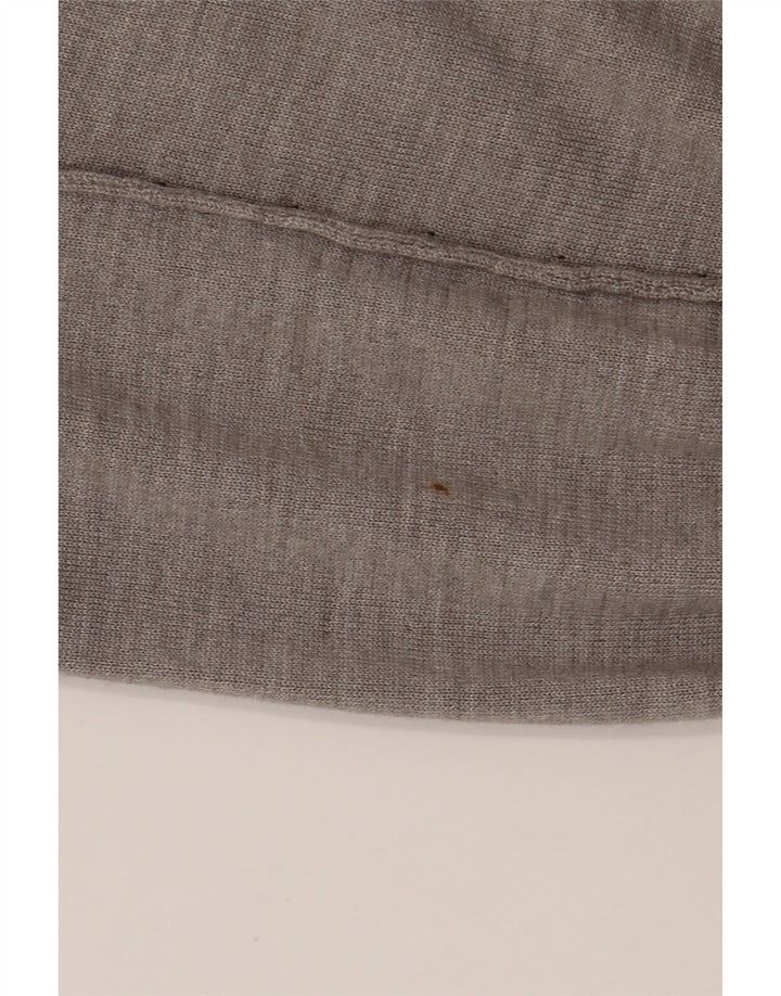 ICEBERG Womens Longline Cardigan Sweater UK 14 Medium Grey Wool