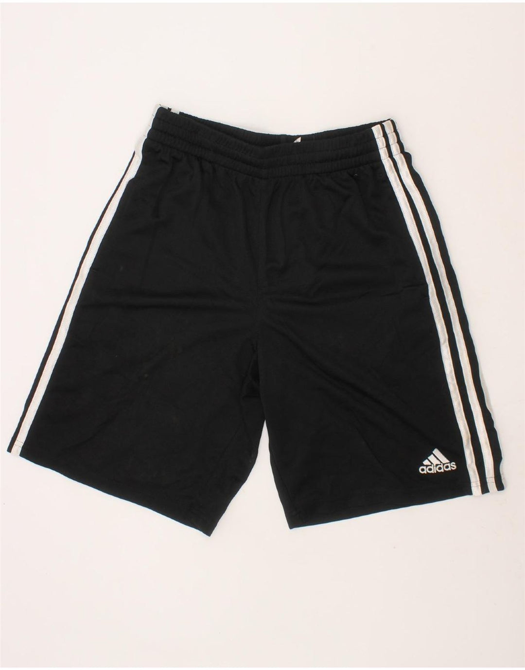 ADIDAS Boys Sport Shorts 10-11 Years Medium  Black Polyester Vintage Adidas and Second-Hand Adidas from Messina Hembry 