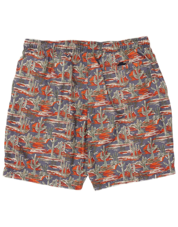 Marks & Spencer Mens Abstract Pattern Swimming Shorts XL Multicoloured