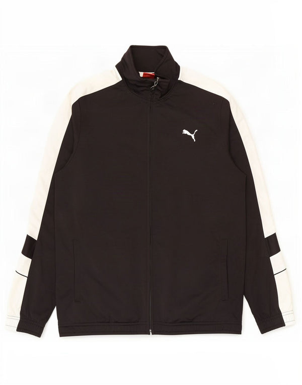 Giacca da tuta da uomo Puma Medium Black Colourblock