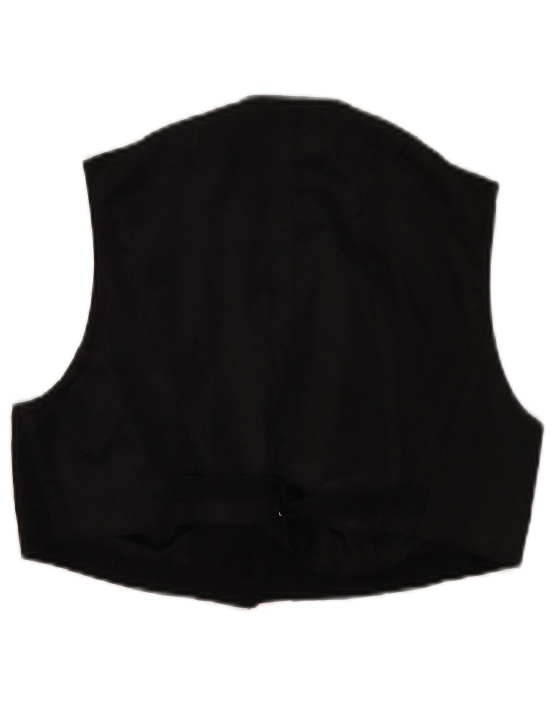 Richmond Womens Crop Waistcoat UK 14 Medium Black