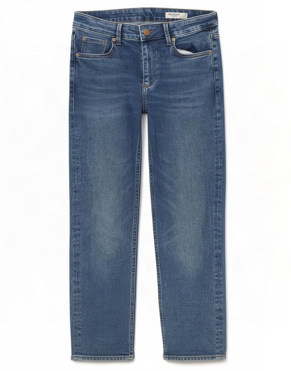 Marks & Spencer Γυναικεία The Sienna Straight Jeans UK 12 Medium W30 L25 Blue