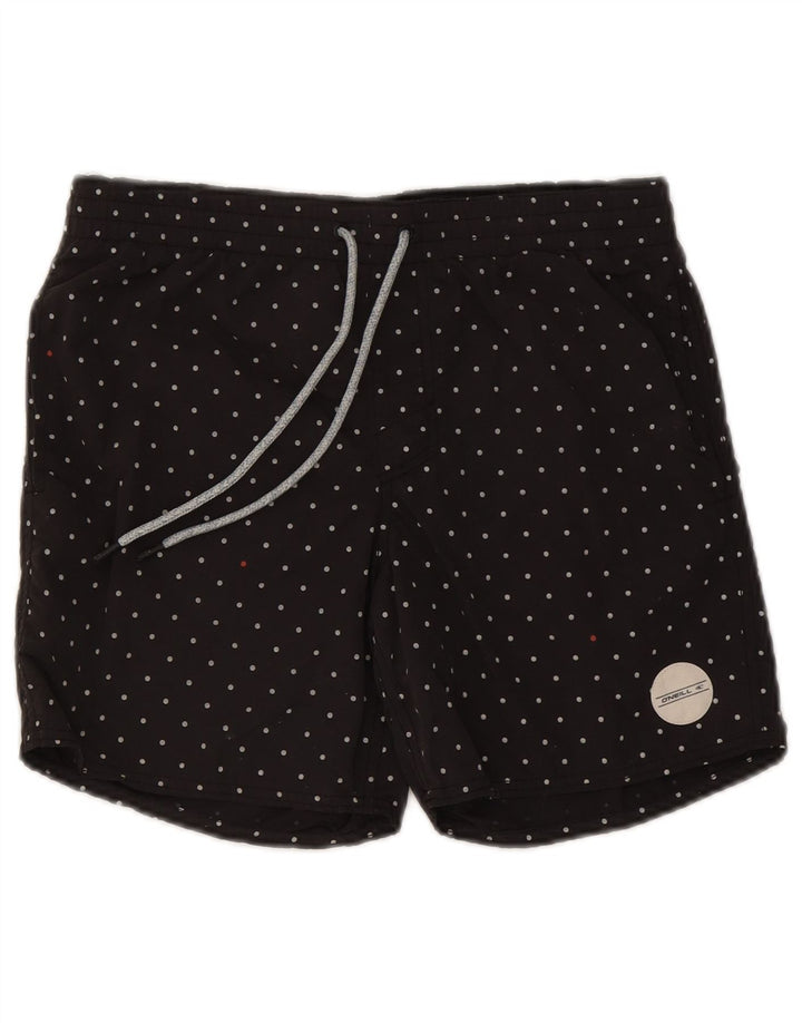 O'Neill Mens Swimming Shorts Medium Black Polka Dot