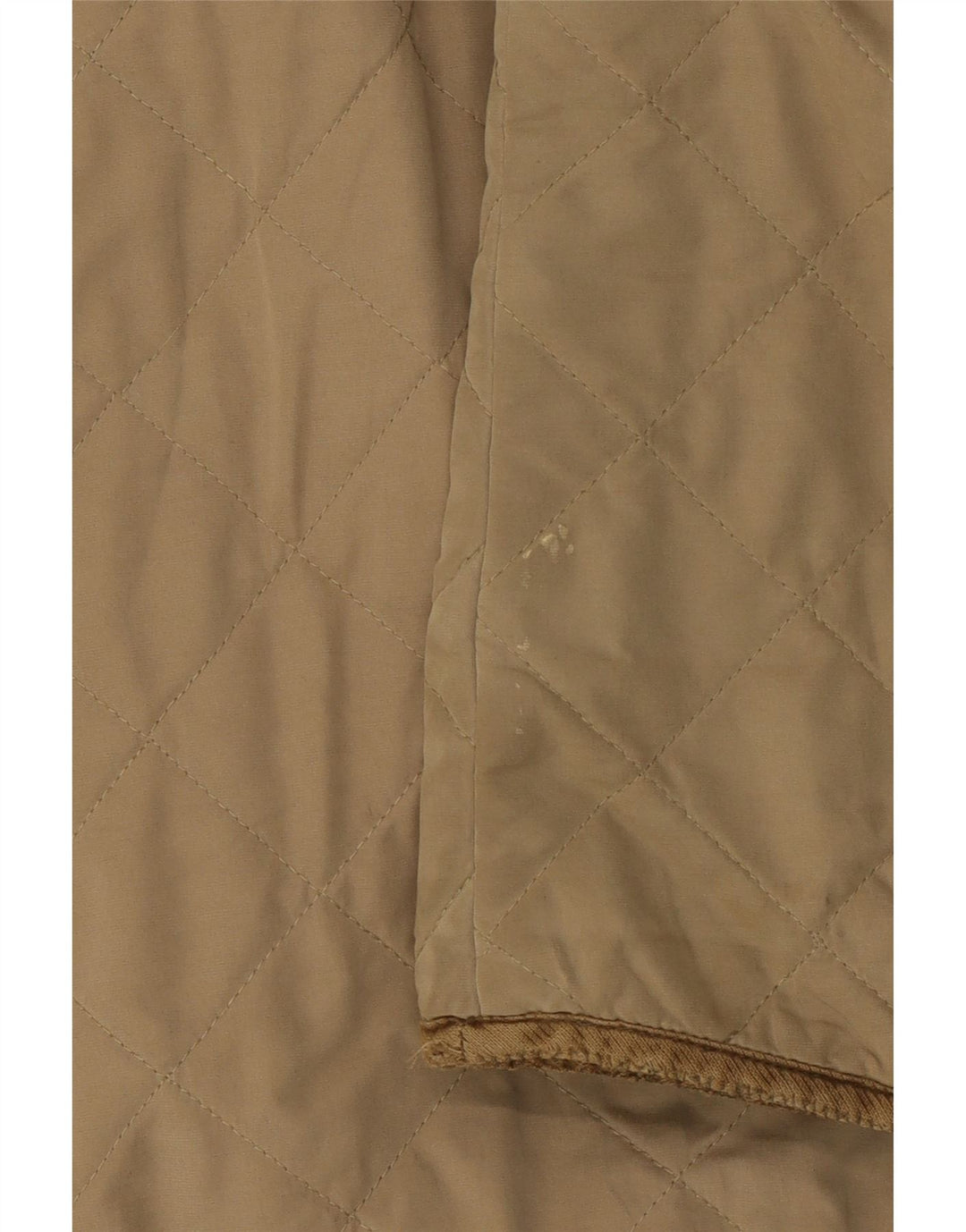 BELFE Mens Quilted Jacket UK 40 Large Beige Vintage Belfe and Second-Hand Belfe from Messina Hembry 