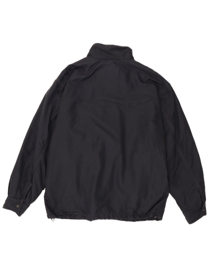 Think Pink Mens Bomber Windbreaker Jacket UK 42 XL Navy Blue