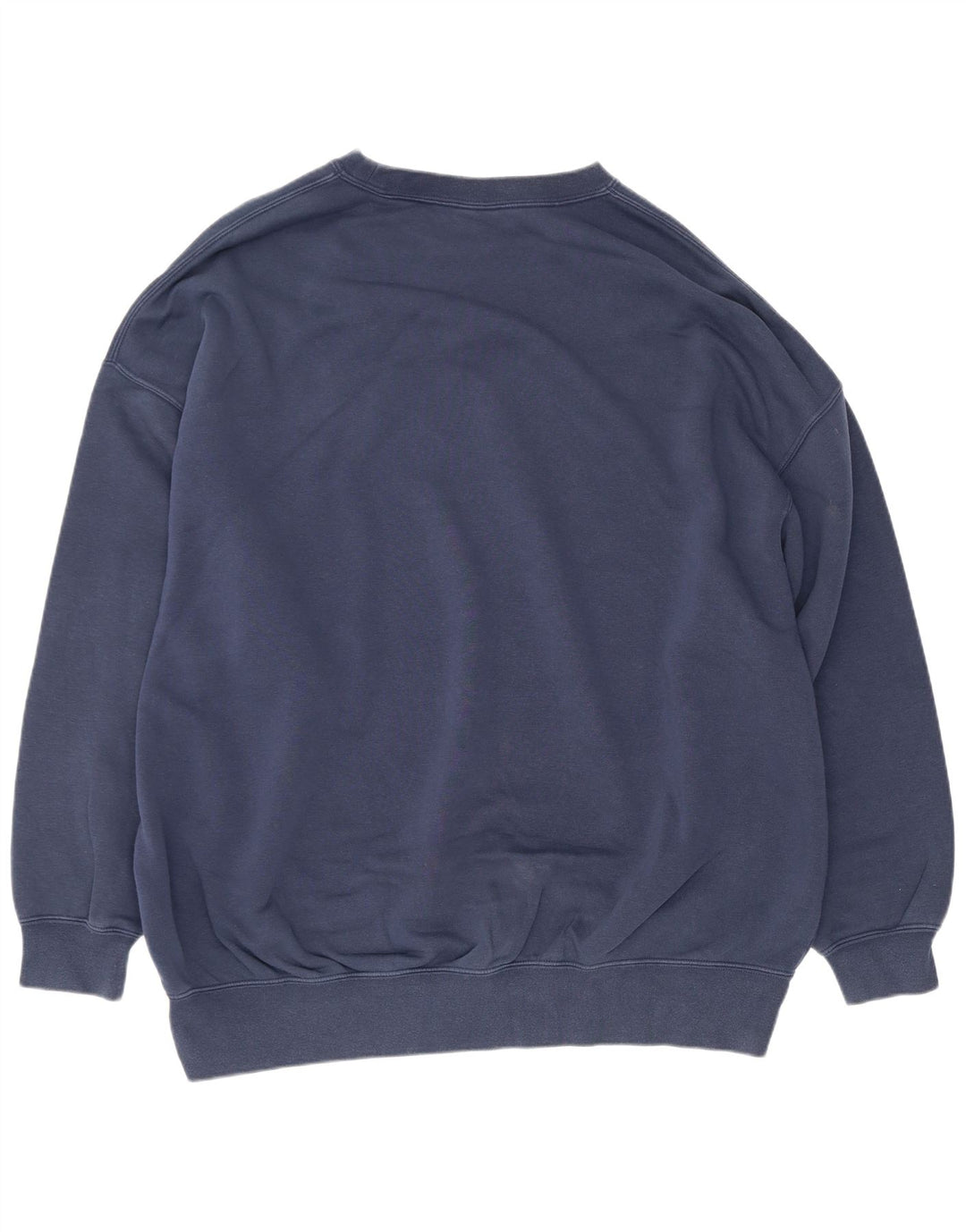 Nike Mens Graphic Oversized Sweatshirt Jumper XS Navy Blue Cotton