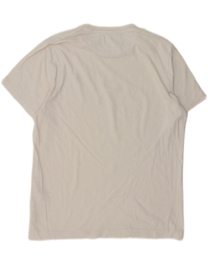 MARLBORO CLASSICS Mens T-Shirt Top XL White Cotton Vintage Marlboro Classics and Second-Hand Marlboro Classics from Messina Hembry 