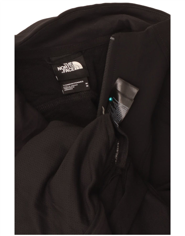 The North Face Womens Tracksuit Top Jacket UK 14 Medium Black Polyester