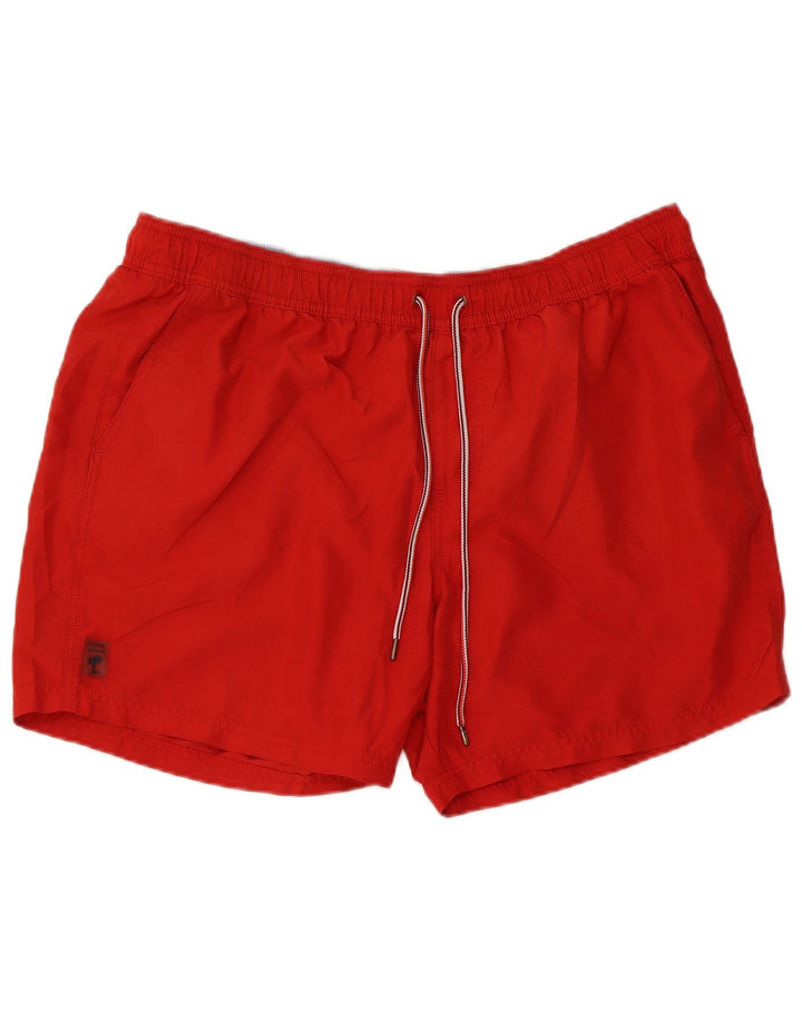 Marks & Spencer Mens Swimming Shorts XL Red Polyester