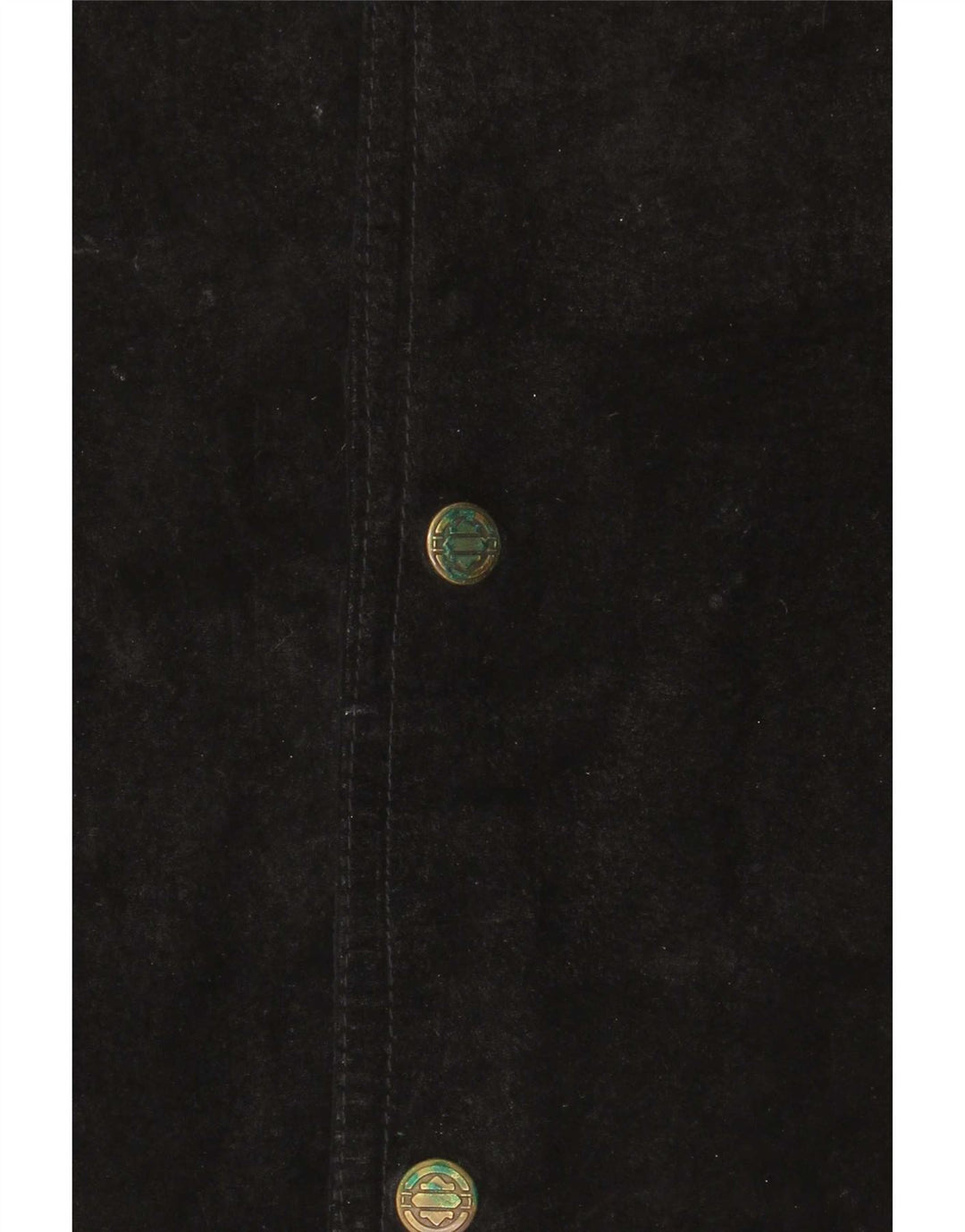 Pionier Mens Suede Waistcoat 4XL Black