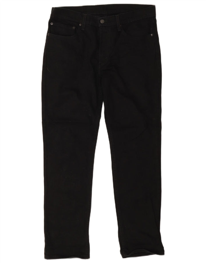 Levi's Mens 511 Slim Jeans W34 L30 Black Cotton