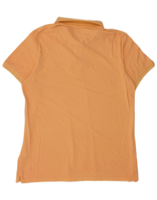 Lyle & Scott herre kortærmet poloshirt XL orange bomuld