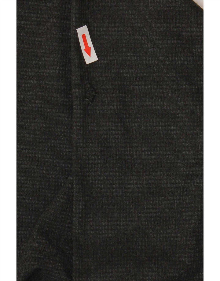 Adidas Mens Hooded Top Long Sleeve Medium Grey Polyester