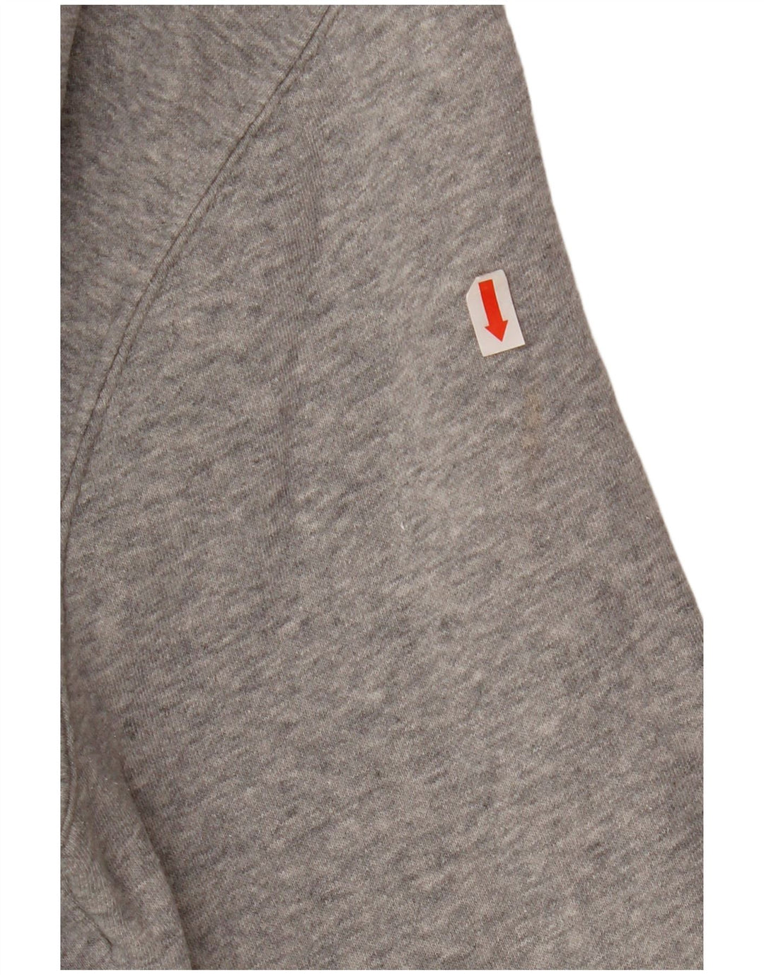 Nike Mens Graphic Hoodie Jumper Medium Grey Cotton