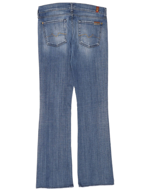 Женские джинсы скинни Bootcut 7 For All Mankind W28 L32 синие