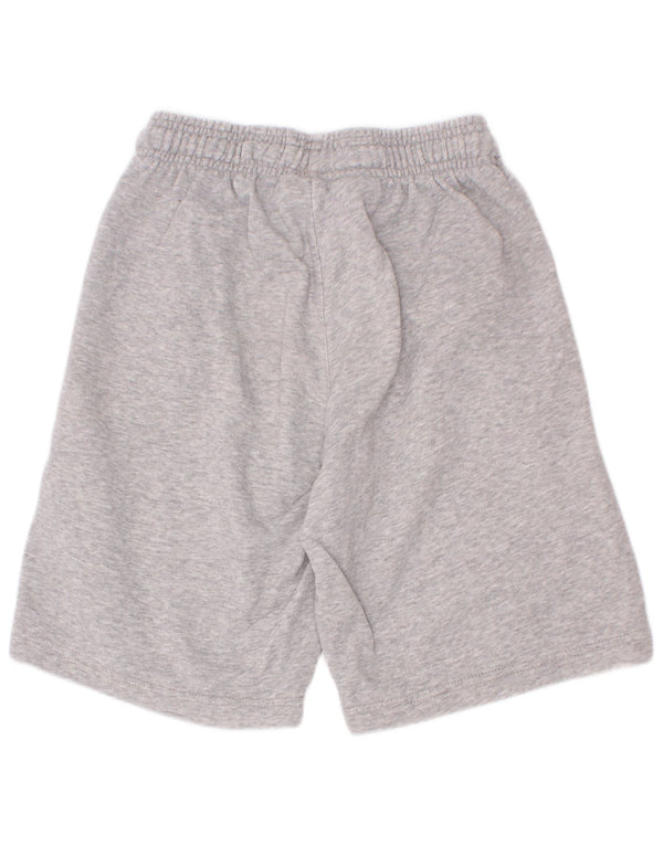 Adidas Boys Graphic Sport Shorts 11-12 Years Grey Cotton