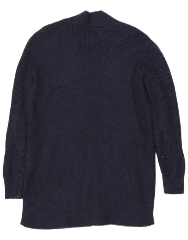 Marks & Spencer Pull cardigan ouvert long pour femme UK 10 Small Bleu marine