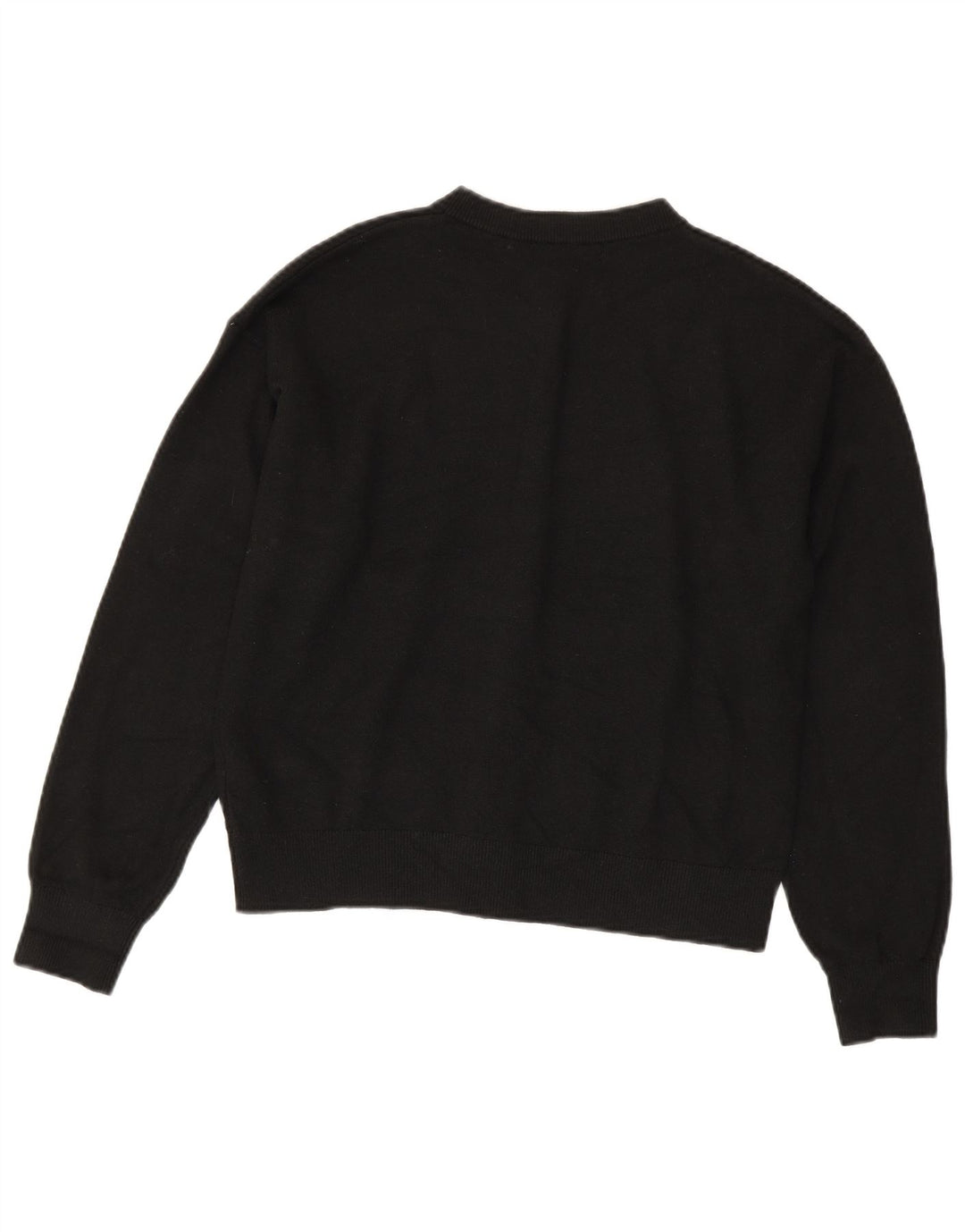 Marks & Spencer Damen-Cardigan-Pullover UK 14 Mittelschwarzes Polyester