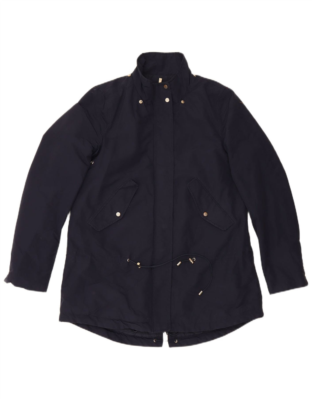 Mango Γυναικείο Μπουφάν Parka UK 10 Small Navy Blue