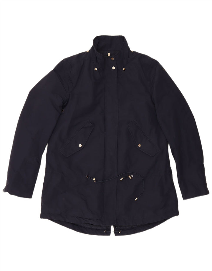 Mango Γυναικείο Μπουφάν Parka UK 10 Small Navy Blue