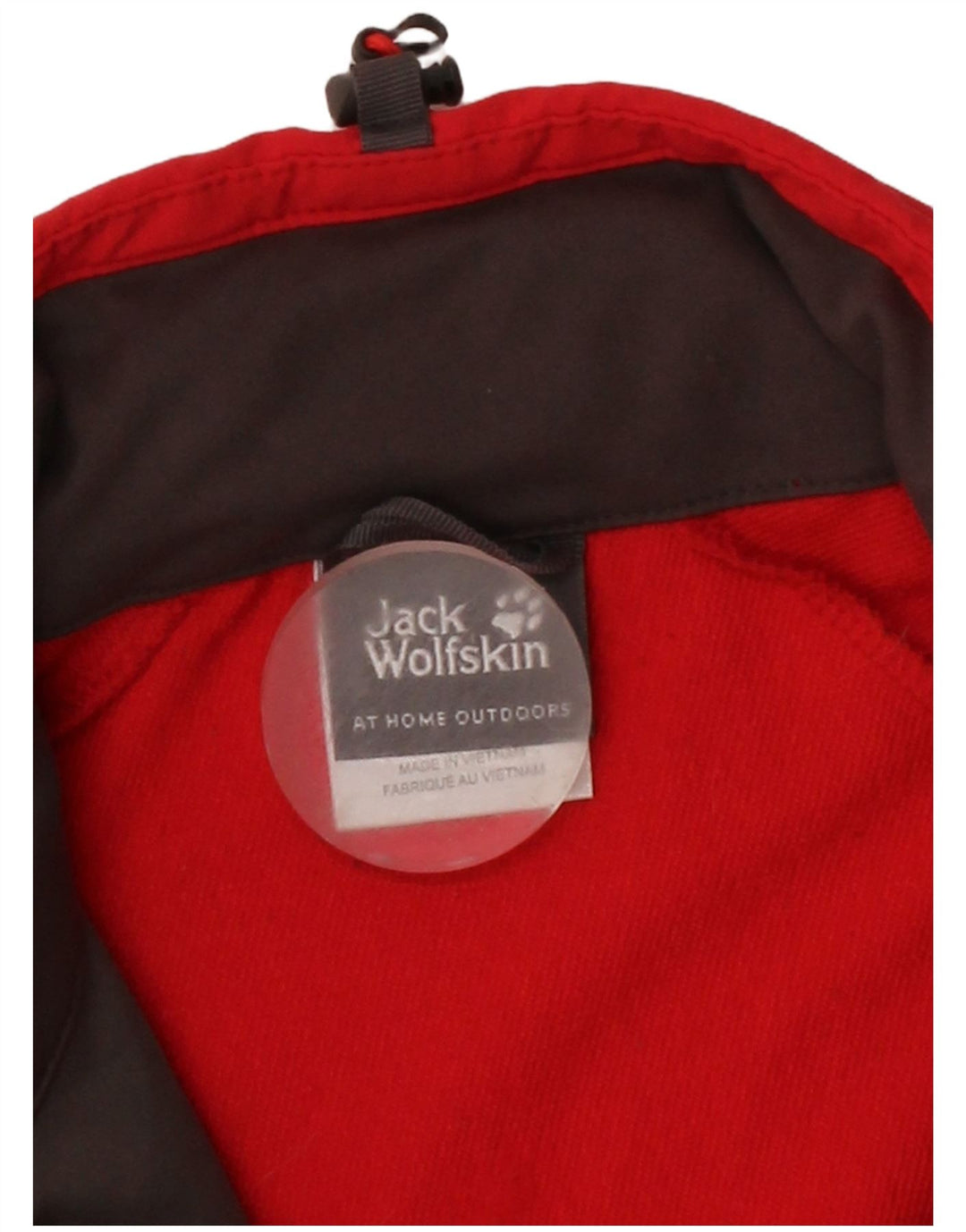 JACK WOLFSKIN Mens Windbreaker Jacket UK 34 Small Red Polyester
